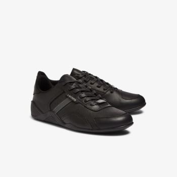 Lacoste Hapona Leather and Synthetic Sneakers - Tenisky Dámské Černé | CZ-eydwhC